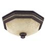 Hunter 82023 Belle Meade Bathroom Fan with Light, New Bronze with Gilded Gold Accents