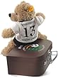 Steiff 12563 - Teddy-B�r Fynn 28 cm beige, "Fu�baller"  im Koffer