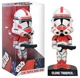 Eigenschaften Funko / Star Wars Red Clone Trooper Comic Con 2007 15cm Wackelkopf Figur (Shock Trooper)
