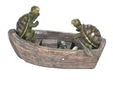 Aquascape - Floating Critters - Fun Turtles in a Boat - Pond Decor