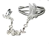 Slave Bracelet Made in USA with Diamond Cut Eagle Design