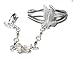 Slave Bracelet Made in USA with Diamond Cut Eagle Design