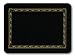 Jason Acanthus Black Placemats - Set of 4 (Large)