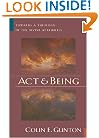 Act and Being: Towards a Theology of the Divine Attributes