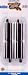 Bachmann Trains Snap-Fit E-Z Track 3? Straight Track (4/card)