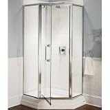 American Standard Town Square 38-by-38-Inch Neo-Angle Corner Shower Base with Integral Water Retention and Tiling Flange