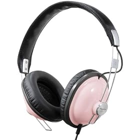 Panasonic RP-HTX7-P1 Monitor Headphones (pink) by Panasonic