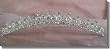 Bridal Wedding Tiara Crown With Round Crystals 71574