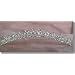 Bridal Wedding Tiara Comb With Round Crystals 71574