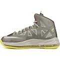 Nike Lebron X Mens Basketball Shoes (Silver)