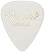 Fender Classic Celluloid Guitar Picks 351 Shape, Guitar Accessories, White, Medium, 144-Pack