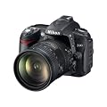 Nikon D90 SLR-Digitalkamera (12 Megapixel, Live-View, HD-Videofunktion) Kit inkl. 18-200mm 1:3,5-5,6G VR II Objektiv (bildstab.)