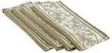 DII Olive Green Vineyard Jacquard Kitchen Towel, Set of 4