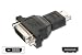 Electronics : HDMI-DVI Adaptor Type A Female - DVI-D DVID Female --AB 566