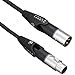 D'Addario Accessories Microphone Cable - XLR Microphone Cable - Swivels - Shielded for Noise Reduction - 10 Feet/3.05 Meters - 1 Pack