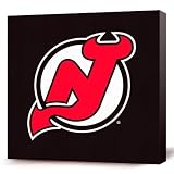 NHL New Jersey Devils Dark Logo Canvas Print (12 x 12)