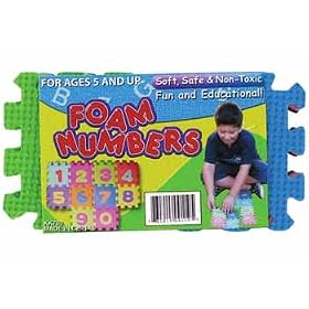 Foam Puzzle Numbers (Case of 72) by America's Suppliers