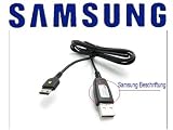Produkt-Bild: Original Samsung APCBS10 USB Kabel DataCabel mit Ladefunktion f&uuml;r Samsung G400 Soul, i900 OMNIA, Qbowl, B2100, C3050, I7110 Pilot, M3510, M8800 Pixon, S3030, S3310 (CLASSIC), S3500, S3600, S5230 Star, S7330, B300, B320, B520, C180, C270, D780, D880, E210, E1360, F110 miCoach, F200, F210, F330, F400, F480, F490, G600, G800, i200, i550, i560, i780, J150, J700, J800, L170, L700, L760, L810, L870, M110, M150, M200, M310, U800 Soul, U900 Soul. mit Samsung Beschriftung.