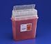 Also: - Plastics and pigments are safe to incinerate. - 2.5 Quart, Almond color. - 7.5" H x 4.25" D x 11" W. - 30 per case.