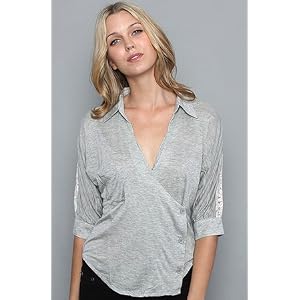 Buy *LA Boutique The Wrap Me Up Shirt,Tops (S S) for Women by *LA Boutique