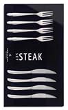 Auerhahn Steak-Set 8-tlg. in Geschenkpackung Silk