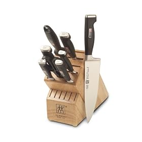 Henckels Four Star II 9-Piece Stainless-Steel Cutlery Set with Storage Block by J.A. Henckels
