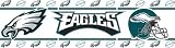 Philadelphia Eagles Self Stick Wall Border