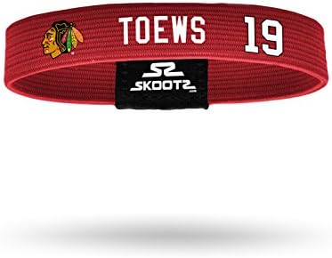 Officially Licensed NHL Chicago Blackhawks Jonathan Toews Fitted Wrist Band (Large)