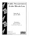 Books : Public Procurement Under Illinois Law in Illinois