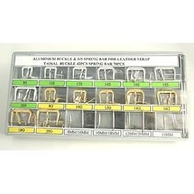 【クリックで詳細表示】◆交換用バックル◆バネ棒112PCSセット