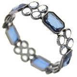 Haute For Fall Blue Bayou Stretch Bracelet