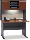 48 Desk with Hutch