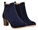 Serene Womens Vintage Chunky Low Heel Short Boot Ankle Booties