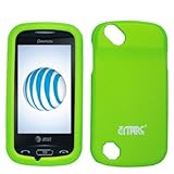 EMPIRE Neon Green Rubberized Snap-On Cover Case for Pantech Laser P9050