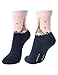 OSABASA Women Cotton Crew Casual Socks 4 Pair Pack World Travel(KWMS0155)