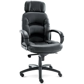 Alera Nico High-Back Swivel Tilt Chair, Black by Alera