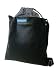 V2SL Leather-Look Zen Black 2009 version, SHIBORI Dots Lining of Vela TESAGE tote bags, Style 2, P-Leather (water-proof), Shoulder bags with Drawstring Closure Top,