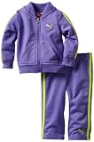 Puma - Kids Baby-girls Infant Tricot Track Jacket And Pant Set