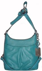 Etienne Aigner Purse Handbag Dresden Collection Torquoisel Genuine Leather