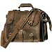 A Dark Coffee Brown Leather Briefcase, Backpack, Handbag They'll Fight Over When You're Dead