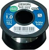 ホーザン/HOZAN 鉛フリーハンダ 1.0mm/100g【HS-304】(2977621) [その他] [その他]
