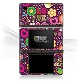 Design Skins for Nintendo DSi XL - 60s Love Design Folie