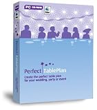 Software : PerfectTablePlan Wedding, Party Planner, Special Events Planning: Design and Print the Perfect Table Plan and Seating Arrangement Software (for PC or Mac)