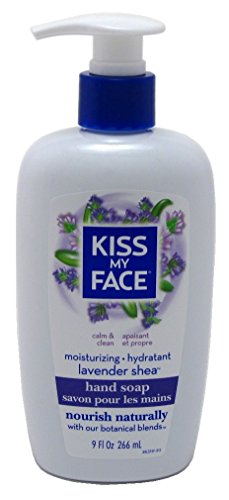 Kiss My Face Hand Soap Lavender Shea 9oz Pump