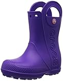 [クロックス] CROCS Handle It Rain Boot Kids 12803 518 (Neon Purple/C12)