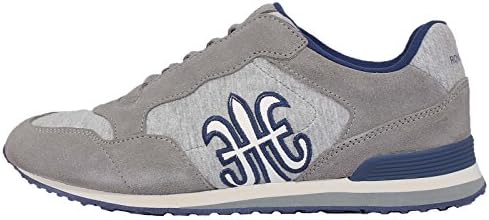 Royal elastics Men's Soho, GREY/WHITE/BLUE, 8 M US