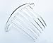 FRENCH TWIST HAIR COMB CLEAR 7 TOOTH IT DELUXE 1 PCS.