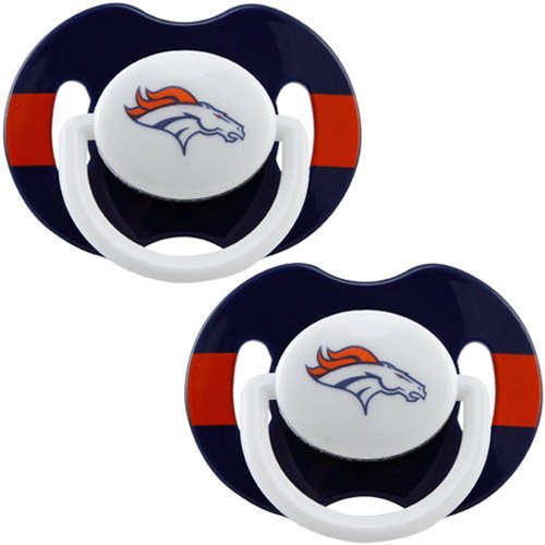NFL  Denver Broncos 2 Pack Pacifier