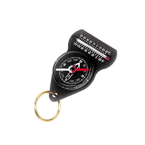Silva forecaster 610 compass and thermometer - black