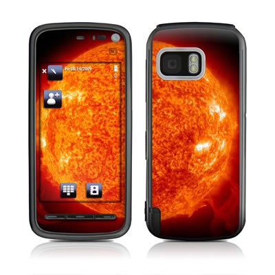 Skinsdecals on Solar Flare Design Protective Skin Decal Sticker For Nokia 5800 Music